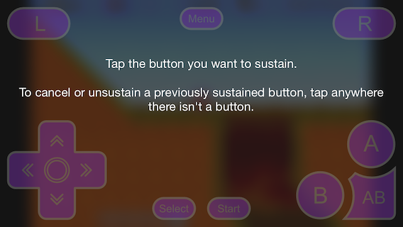 Sustain Button